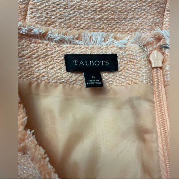 Talbots Peach Midi Dress - Picture 5 of 6